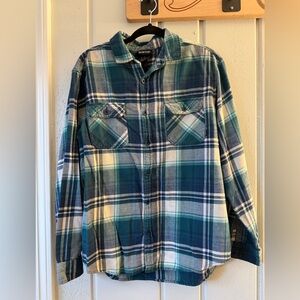 EUC Burton Men's Flannel Shirt size L